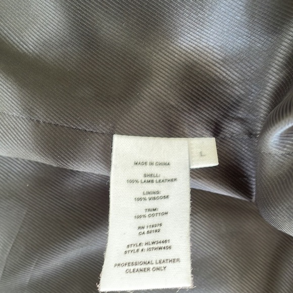 Helmet Lang Leather Studded Jacket - Picture 14 of 15